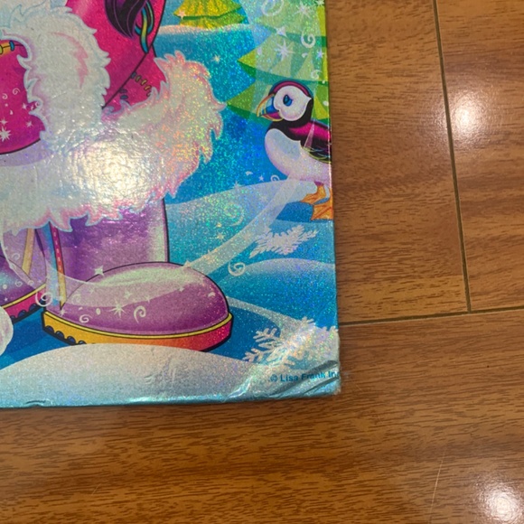 vintage 90s LISA FRANK polar bear clipboard - Picture 3 of 7